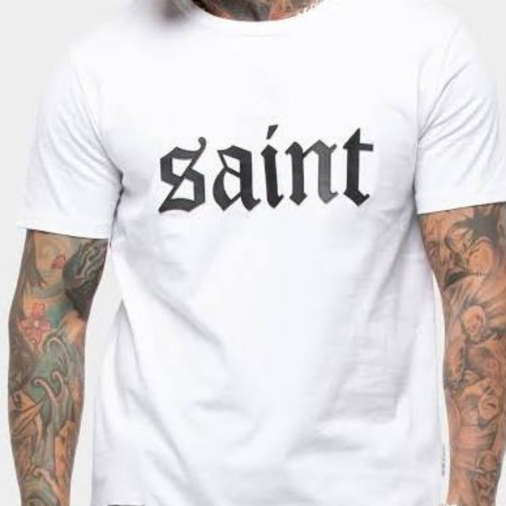 NWT Saint Morta Crew Neck Short Sleeve Logo Tee T Shirt sz 4XL